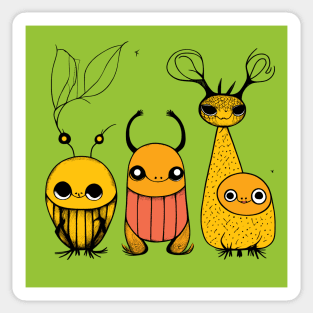 Forest creatures Sticker